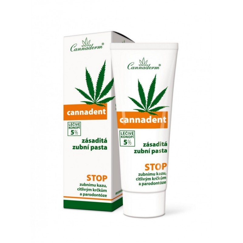 Cannadent Zahnpasta Cannaderm - 75 g