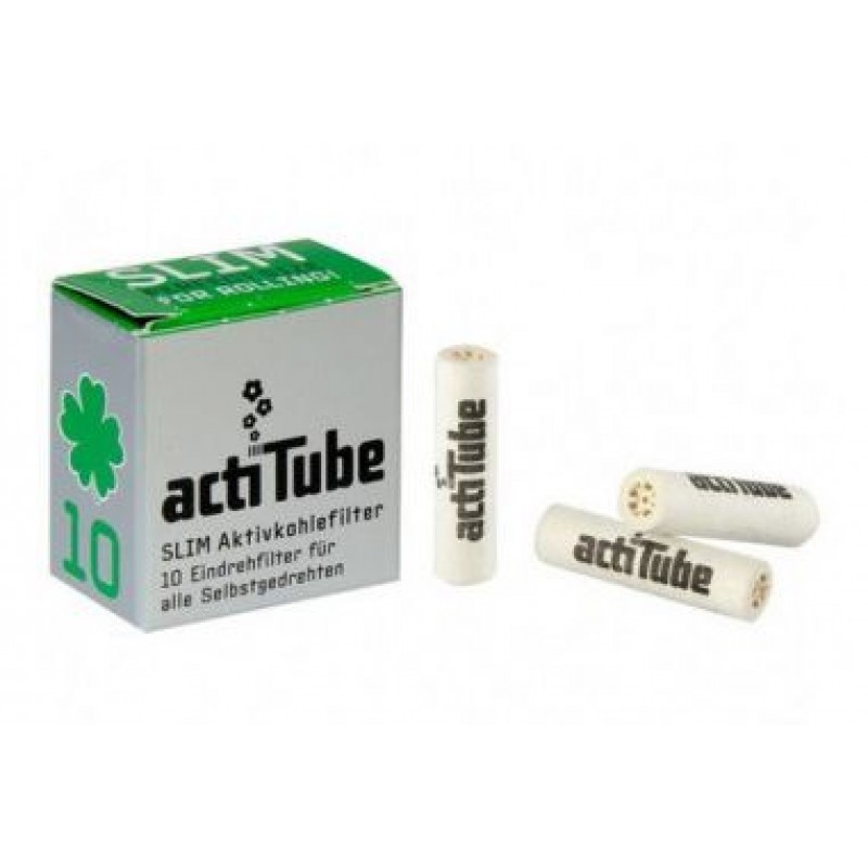 ActiTube SLIM Aktivkohlefilter 6,9 mm 10 Stck.