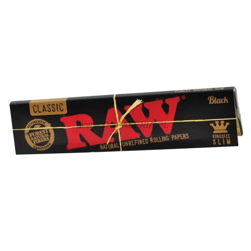 Seidenpapiere RAW Classic Black King Size