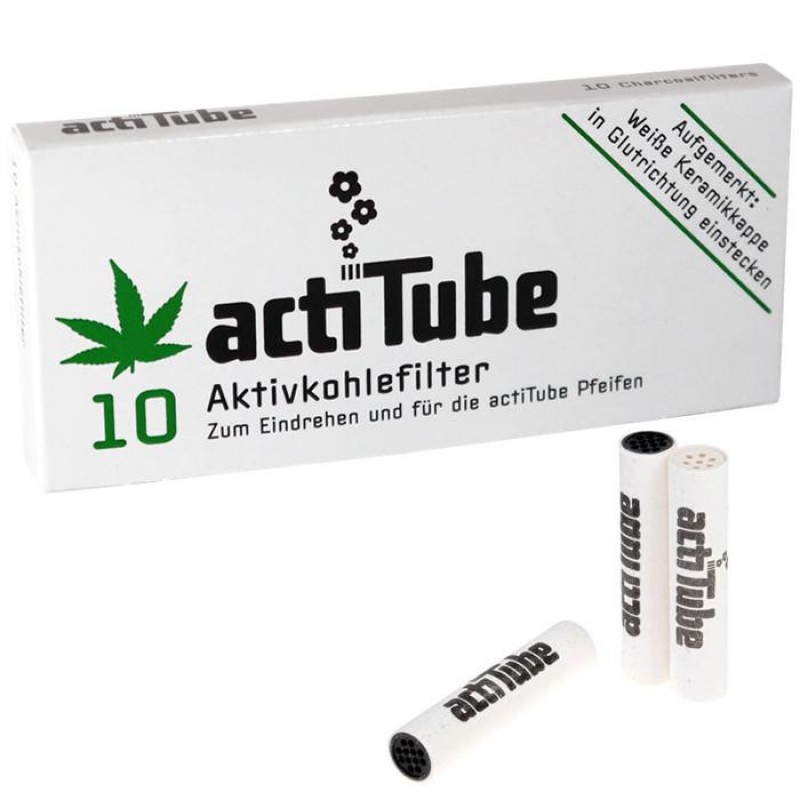 ActiTube Aktivkohlefilter 8mm 10 Stck