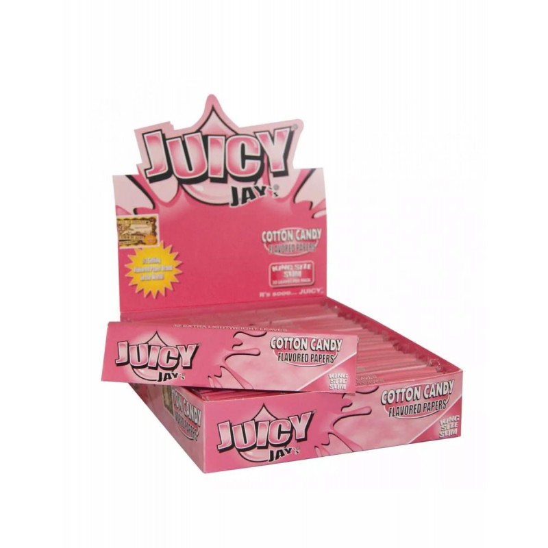 Juicy Jay's Blättchen mit Zuckerwatte-Geschmack -...