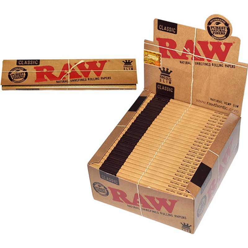 Seidenpapiere KS RAW Slim